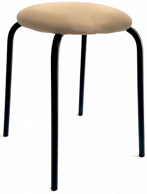 Табурет Импульс Скорп бежевый / черный 