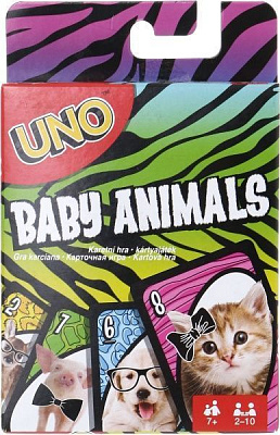 Гра настільна Uno Малята-звірята FLK78