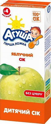 Сік Агуша Яблуко 200 мл