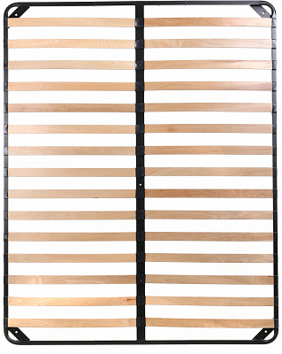 Каркас для кровати металлический без ножек 160x200 черный