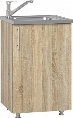 Тумба підлогова Грейд 50 см під умивальник дуб сонома