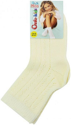 Носки детские Conte-Kids MISS 114 р.22 кремовый 