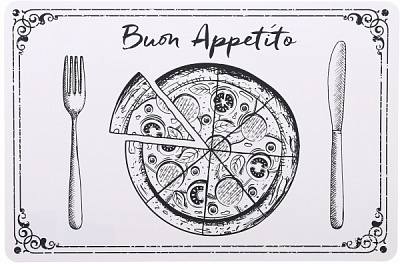 Килимок для сервірування Buon Appetito 43,5x28,5 см в асортименті Koopman