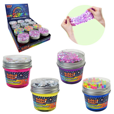 Игрушка-антистресс Yabba Dabba Слайм с аксессуарами YD2532