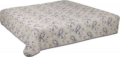 Покрывало 140x220 см Zastelli серый 