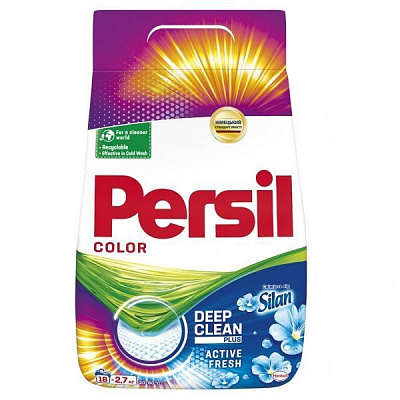 Порошок для машинной и ручной стирки Persil Колор Свежесть от Силан 2,7 кг 