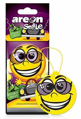 Ароматизатор на зеркало Areon Смайл Беверли Хилз