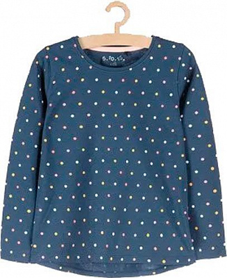 Футболка для дівчаток 5.10.15. р.104 синій