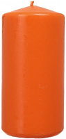 Свеча Цилиндр 65/130 оранжевая