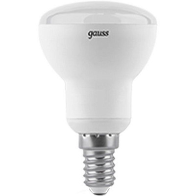 Лампа світлодіодна Gauss Black 6 Вт R50 матова E14 220 В 4100 К 106001206