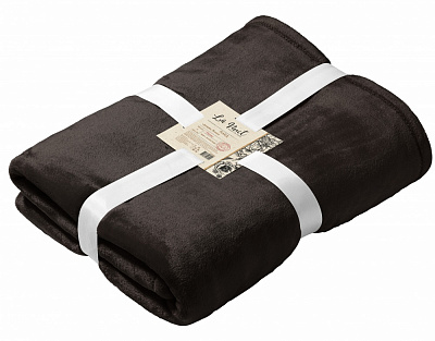 Плед Brown 160x200 см коричневый La Nuit