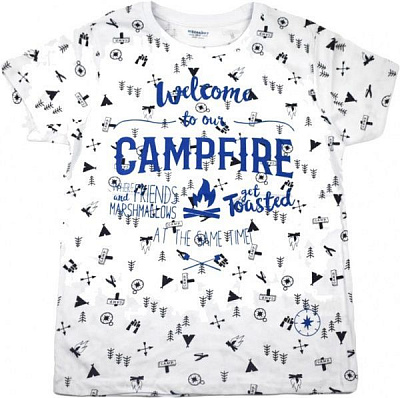 Футболка Macca Boy 9099 Campfire р.146 білий