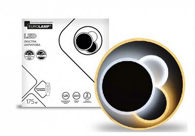 Люстра светодиодная Eurolamp акрил A53 175 Вт белый LED-LR-175-A53 