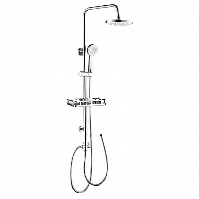 Душевая система RJ RS 4011СS с полкой