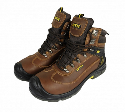 Черевики робочі GTM S1P SRC композ.носок, шкіра р.42 870508 коричневий