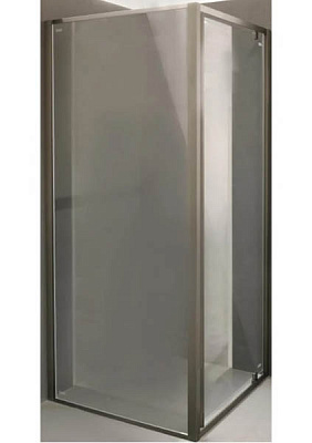 Душове огородження EGO квадратне розпашне LEX GREY 90х90х200 см NAA1221