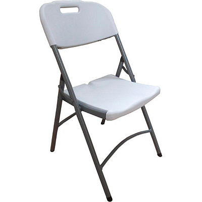 Стілець розкладний YX-D25 86x47x58 см білий
