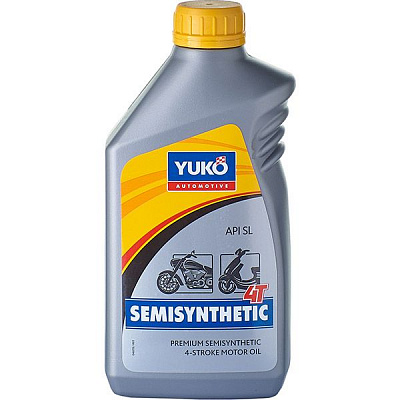 Моторне мастило YUKO SEMISYNTHETIC 4T 10W-40 1 л