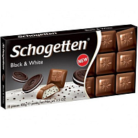 Молочный шоколад Schogetten Black&White