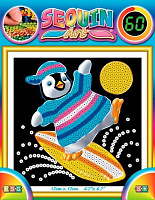 Набор для творчества Sequin Art 60 Penguin SA1328
