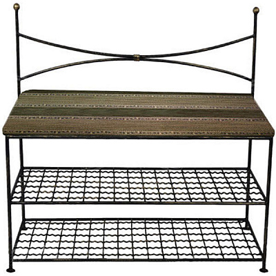 Підставка для взуття Марсель 300x900x800 мм чорний