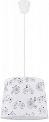 Подвес TK Lighting Kids 1x60 Вт E27 белый 1898 