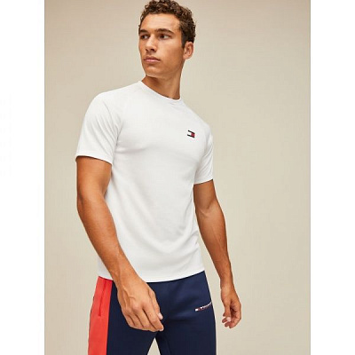 Футболка Tommy Hilfiger BACK LOGO T-SHIRT S20S200267100 XL белый