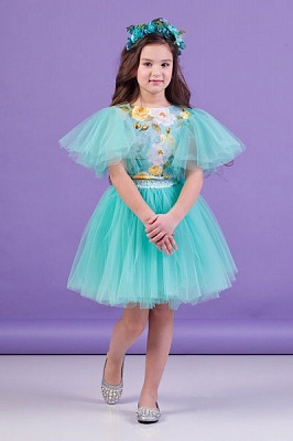 Комплект Zironka блузка та спідниця р.110 смарагдовий Z2-64-0002-3