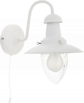 Бра Arte Lamp Fisherman 1x60 Вт E27 білий A5518AP-1WH