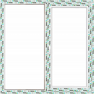 Вікно поворотно-відкидне WDS 5S 1400x1410 мм праве 90215646