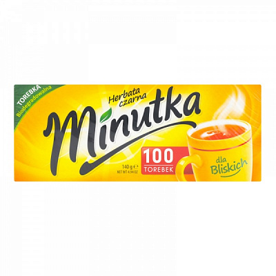 Чай черный Minutka 100 шт. х 1.4 г 100 шт. 140 г 