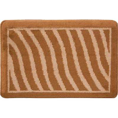Килимок для ванної кімнати Dariana Хвиля 40х60 бежевий