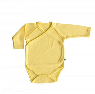 Боді дитяче Lucky tots р.62 жовтий 1609