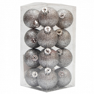 Набір ялинкових куль Девілон 250843 d40 мм 16 шт./уп.