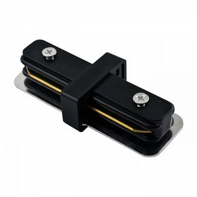 Соединитель линейный Hopfen черный TC-C 01 