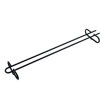 Бокалодержатель потолочный Homax MX-052 BL 420 мм прямой черный