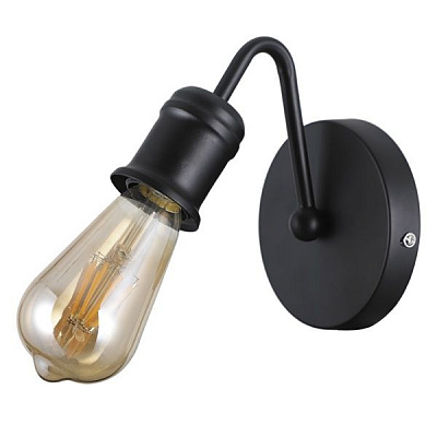 Бра Victoria Lighting 1x60 Вт E27 черный Noir/AP1 