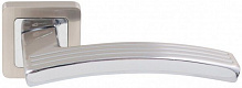 Ручка на розетці Comit Michaela 51011 матовий нікель/полірований хром