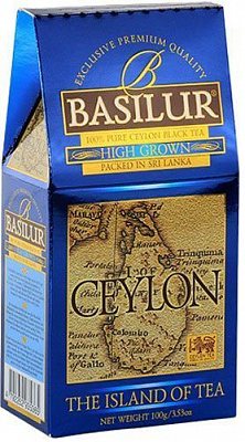 Чай черный Basilur Чайный остров Высокогорный 100 г 
