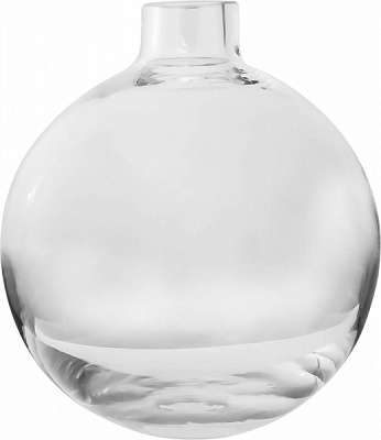 Ваза скляна прозора Petal 14,2х12,5 см Crystal