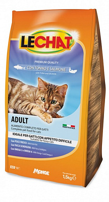 Корм сухий для дорослих котів LECHAT Adult