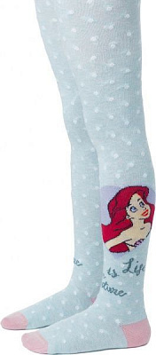 Колготки детские Conte-Kids DISNEY 485 17С-134СПМ р.128-134 бледно-бирюзовый 