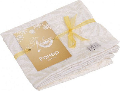 Ранер Ельза 40x140 см молочне золото Прованс