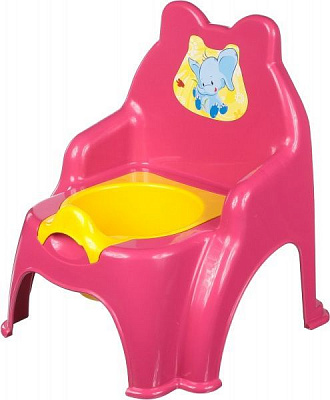 Горшок Долоні Слоник малиновый 013317/02/4