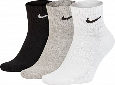Носки Nike U NK EVERYDAY CUSH ANKLE 3PR р.M SX7667-901 разноцветный