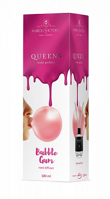 Аромадиффузор MarcelaVictoria Queens Bubble Gum Жевательная резинка 100 мл 