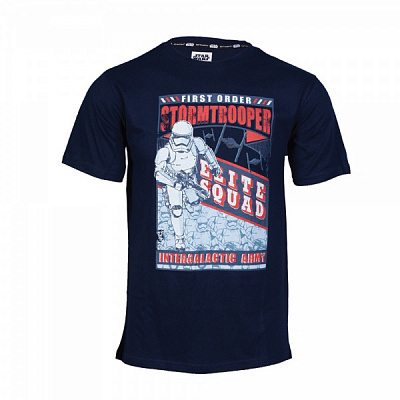 Футболка для мальчиков Star Wars Штурмовик р.170-176 черный 5908305218906 