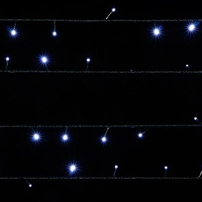 Гирлянда линейная LED 200 ламп 20 м белая
