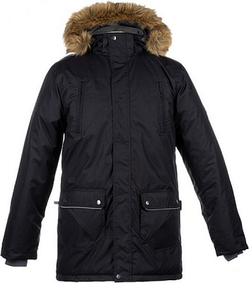 Куртка-парка HUPPA VESPER р.140 чорний 17480030-70009-140