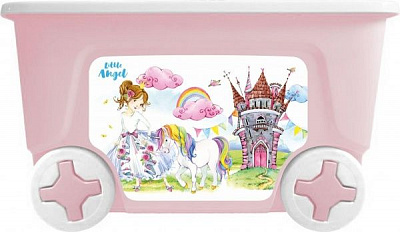 Ящик для зберігання PR Казкова принцеса 50 л 330x383x320 мм